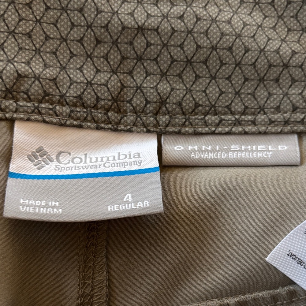 Columbia Sportswear Omni-Shield   Women's Tan Outdoor Chinos - Picture 2 of 5